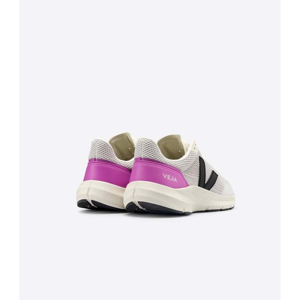 Veja MARLIN V-KNIT Loopschoenen Heren Beige/Purple | BE 143MQZ